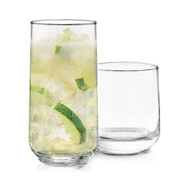 16-Piece Tumbler and Rocks Glass Set