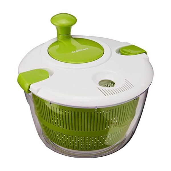 Salad Spinner, White, SAS Large 5-Quart